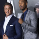 Sylvester Stallone and Michael B. Jordan attend the Los Angeles premiere of Creed Nov. 19, 2015.
VALERIE MACON/AFP/Getty Images
